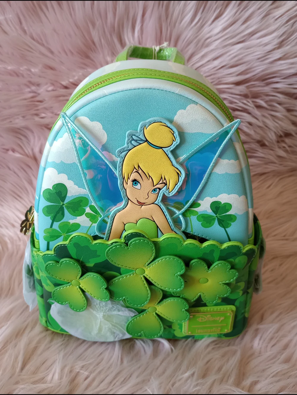 Peter Pan Tinker Bell Exclusive Clover Mini Backpack